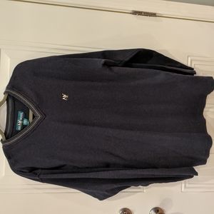 Big Dog Men's Pullover Navy Sweater Shirt